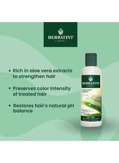 Herbatint Herbatint Normalizing Shampoo for Color-Treated, Normal Hair - Aloe Vera to Rebalance, Strengthen, & Add Shine - No Parabens, Sulfates, Gluten - 8.79 fl oz.  - Image 3