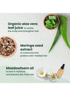Herbatint Herbatint Normalizing Shampoo for Color-Treated, Normal Hair - Aloe Vera to Rebalance, Strengthen, & Add Shine - No Parabens, Sulfates, Gluten - 8.79 fl oz.  - Image 4