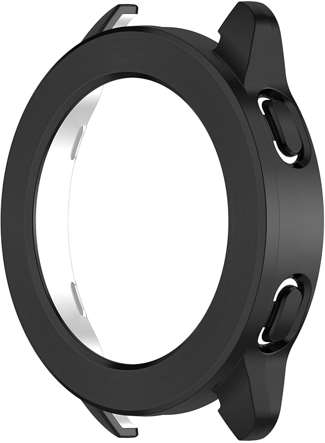 إيروريكس متوافق مع ساعة Xiaomi Watch S3 حافظة واقية من مادة TPU مع حلقة قرص من مادة TPU غطاء حماية متوافق مع ساعة Xiaomi Watch S3 Tpu باللون الأسود - Image 4