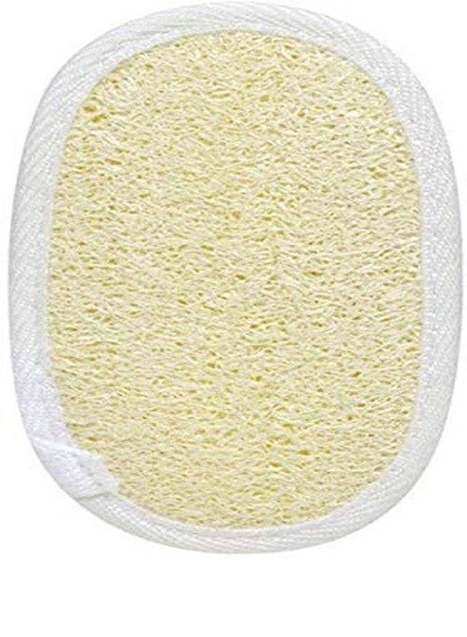 ROLIMOLI Single Side Loofah sponge body scrub bath scrubber Pack of 4 Pieces - Image 1