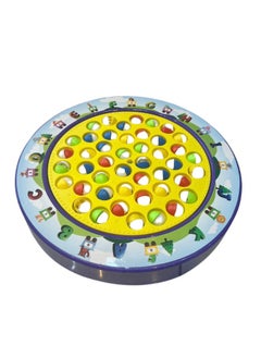 Generic Toy Matic 45-Piece Colourful Fishing Toy Set With Rotating Fish and Sweet Melodies  - Image 2