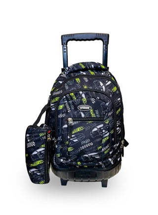 Uniker Kids trolley School bag Pcs/Set School Bags for Teenage
