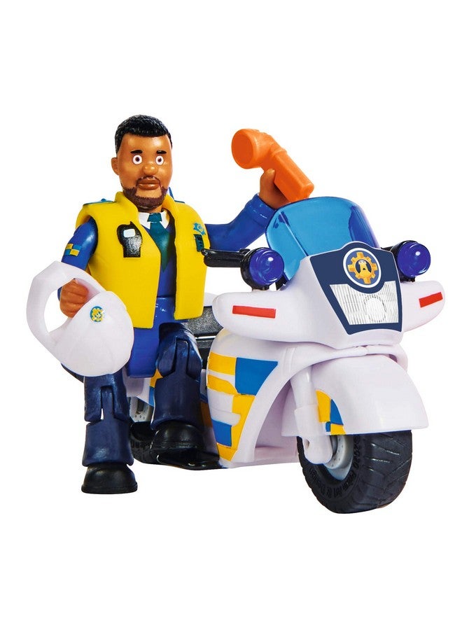 Simba دراجة نارية شرطة سام رجل الإطفاء سيمبا 109251092 مع شخصية مالكولم وإكسسوارات، الموسم 12، من 3 سنوات - Image 3