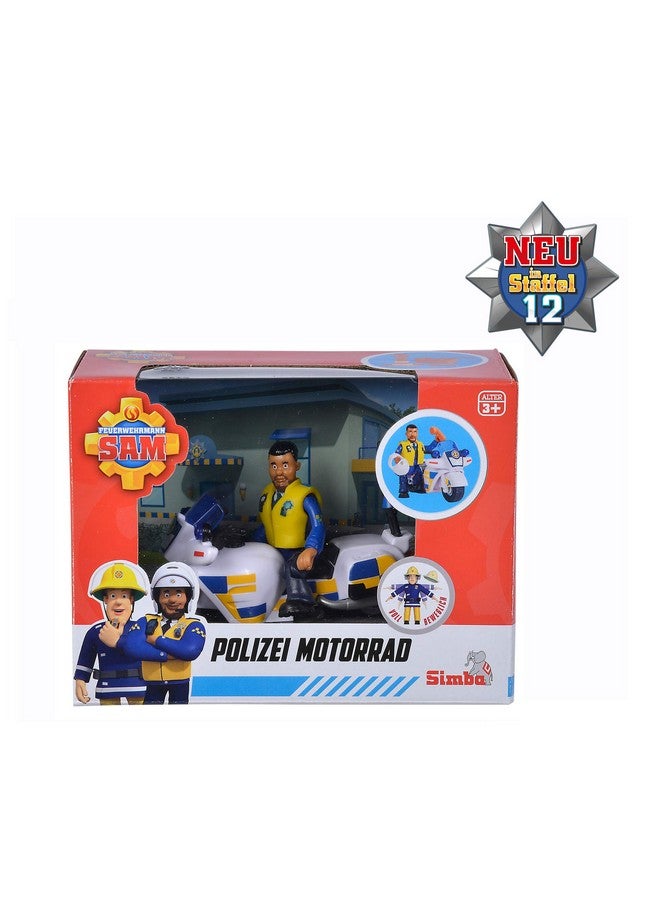 Simba دراجة نارية شرطة سام رجل الإطفاء سيمبا 109251092 مع شخصية مالكولم وإكسسوارات، الموسم 12، من 3 سنوات - Image 2
