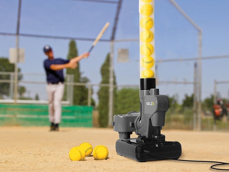 SKLZ Baseball Lightning Bolt Pitching Machine - Portable Soft Micro Ball Trainer - Image 3
