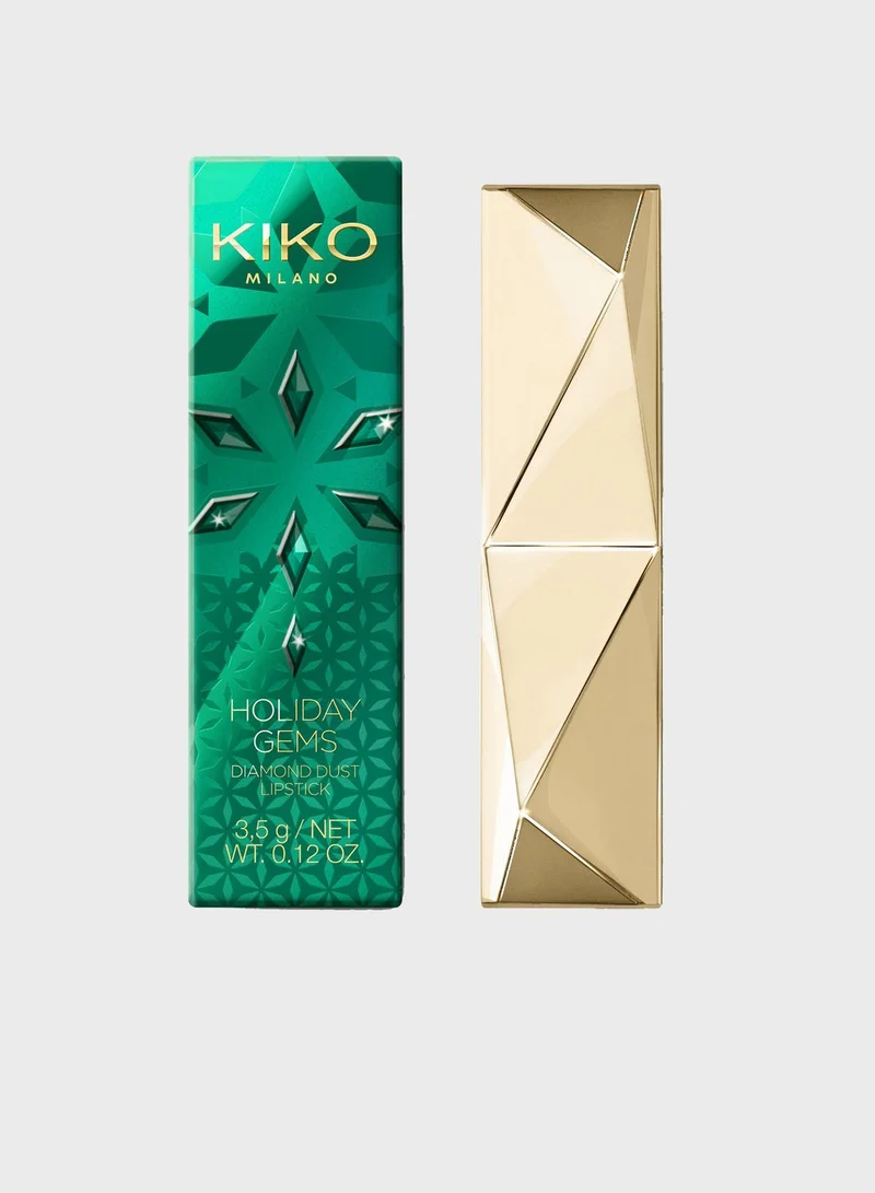 KIKO MILANO Diamond Dust Lipstick - Dazzling Ruby