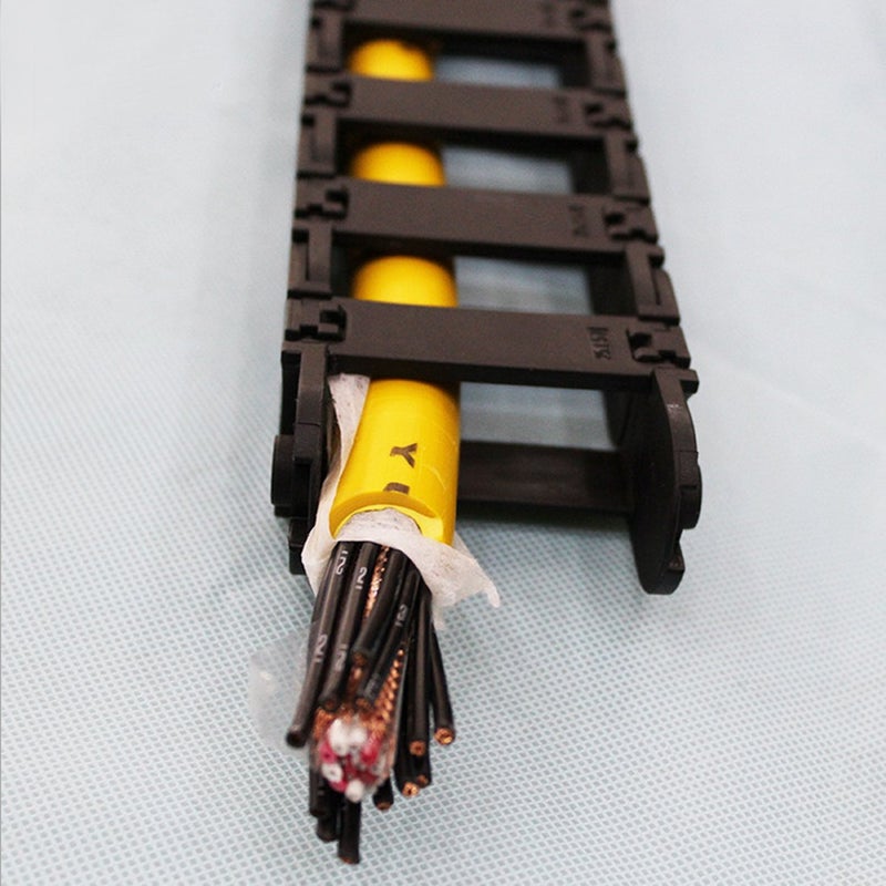 URBEST Cable Drag Chain, 15 x 40mm Towline Wire Carrier 1 M/ 3.3Ft Plastic Semi Enclosed Machine Tool (15x40mm) - Image 5