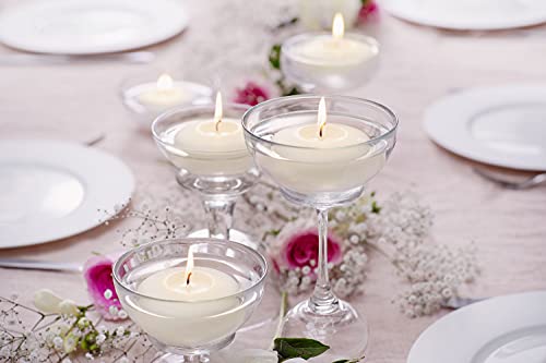 BOLSIUS White Floating Candles 3 Inch - Set Of 12 Maxi Candles - 8 Hour Clean Burning - Palm Oil Free - 0% Animal Fat - Premium European Quality - Image 3