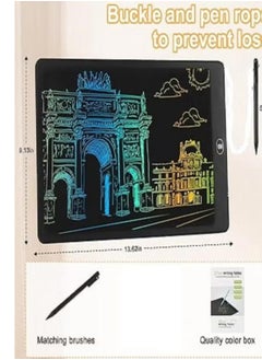 Generic 16 Inch LCD Writing Tablet with Note Pen Black  - Image 4