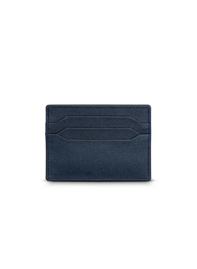 CERRUTI 1881 Navy Card Case for Men