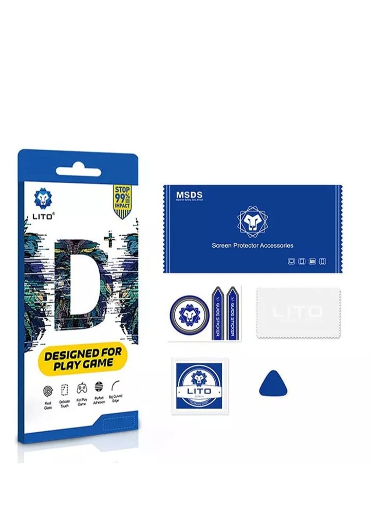 Lito Gaming-Grade Full Coverage Tempered Glass Screen Protector for iPhone 12 / 12 Pro – Ultra Smooth, Anti-Scratch, Full Glue Fit - Image 3