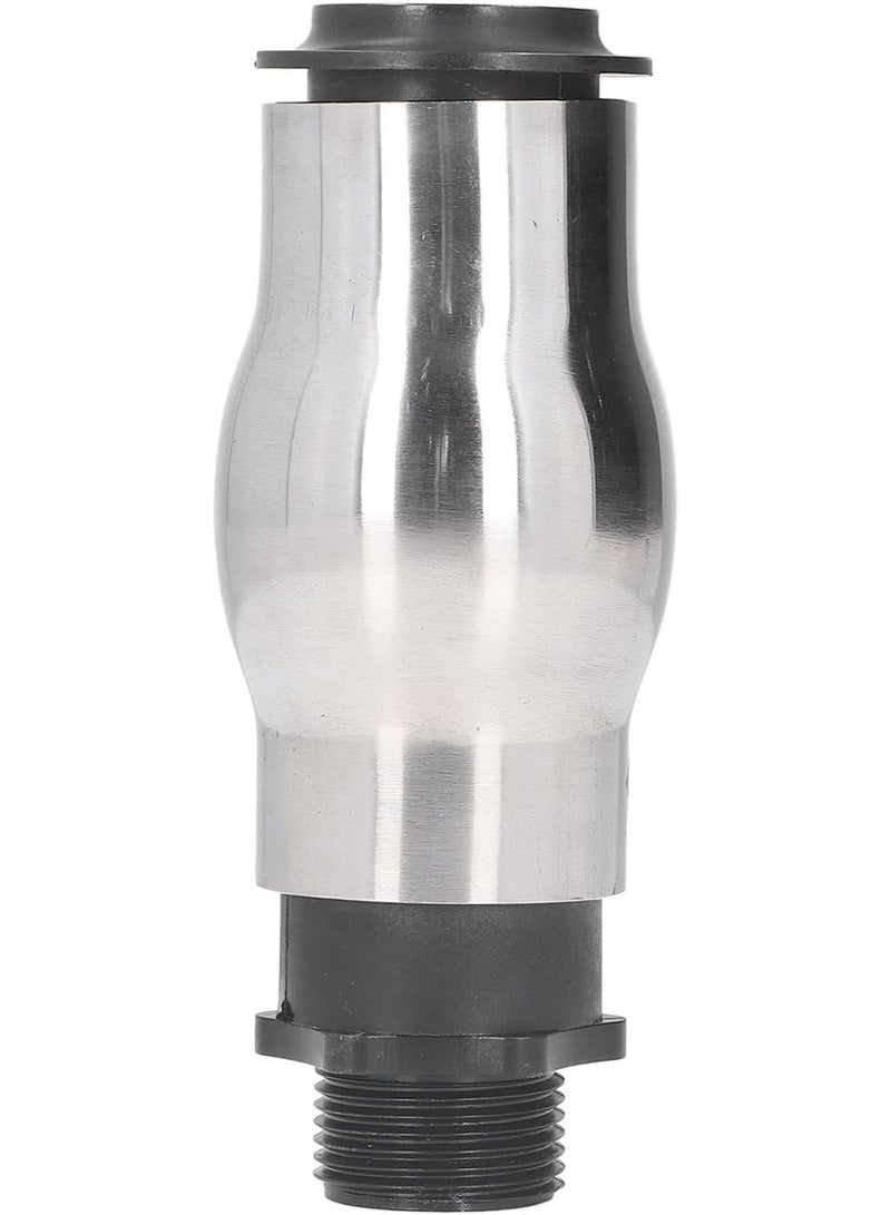 فوهة مضخة البركة، فوهة نافورة رغوية بخيط خارجي، فوهة رش، رأس رشاش، رأس رشاش من الفولاذ المقاوم للصدأ للحديقة والبركة والبحيرة - Image 5