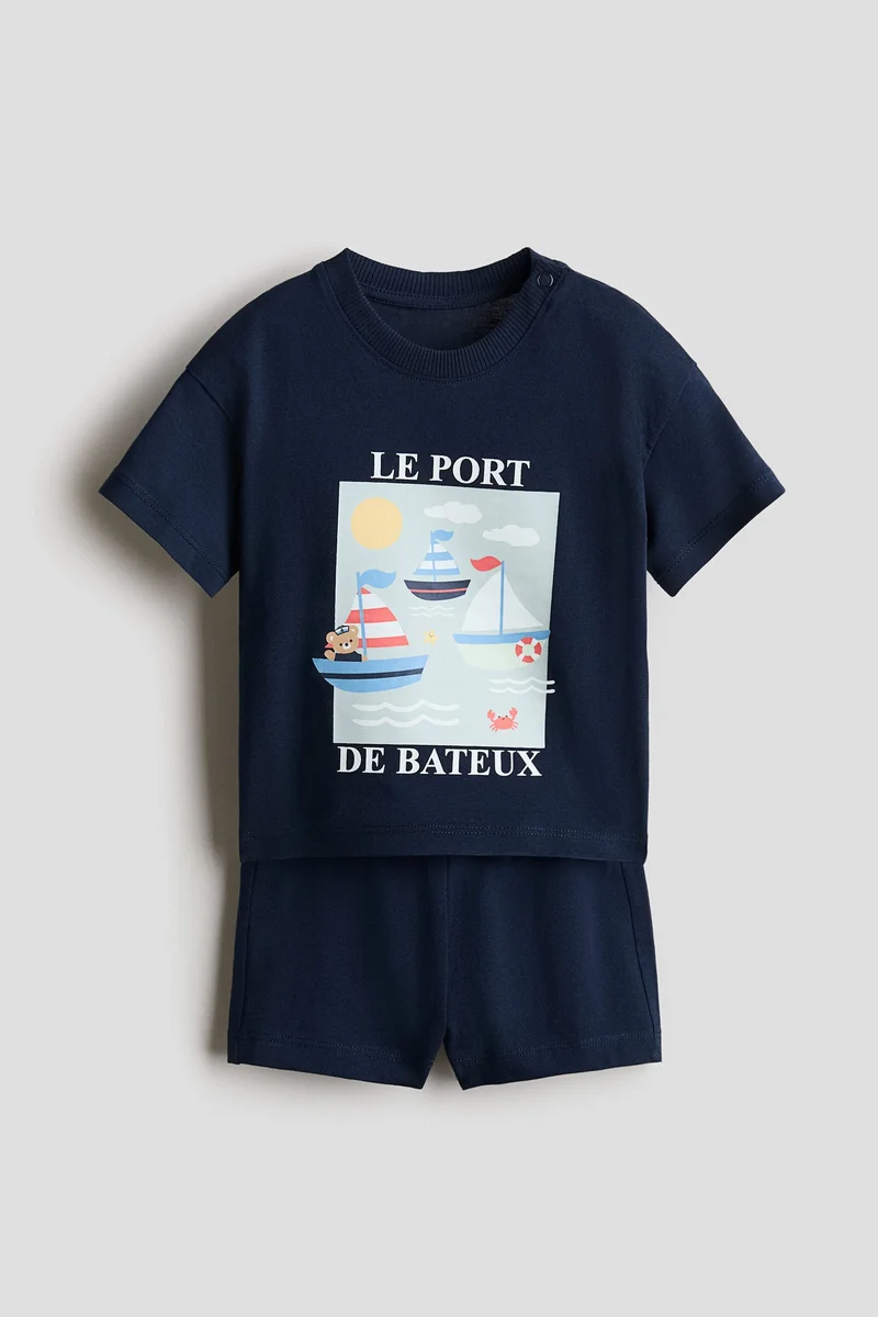 H&M 2-piece cotton set