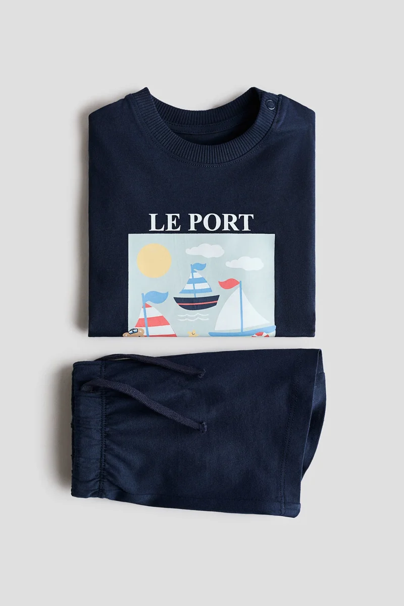 H&M 2-piece cotton set