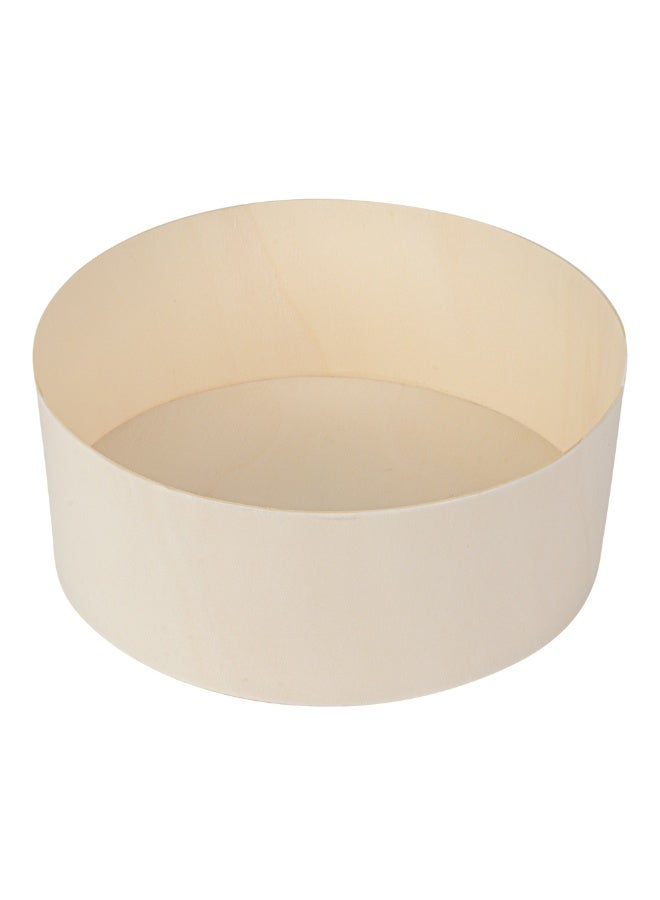 Restaurantware حاويات طعام تايبيه سعة 34 أونصة، 100 صندوق بينتو خشبي دائري - الأغطية تباع بشكل منفصل، مقاومة للدهون، صناديق من خشب الحور، قابلة للتخلص منها، تقدم المعكرونة، الزلابية، والمزيد - Image 1