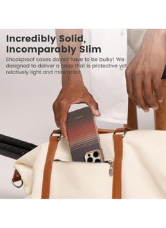 PITAKA pitaka for iPhone 16 Pro Max Case Compatible with MagSafe, Shockproof Case iPhone 16 Pro Max, 1500D Aramid Fiber and TPU Combined Grade Protective Case - Sunset  - Image 5