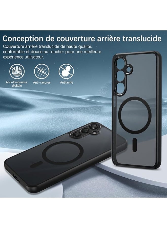 MagSafe Compatible Samsung Galaxy A16 Case, Full Body Magnetic Shockproof Cover, Shockproof Back Cover for Men Samsung A16 5G - Image 2