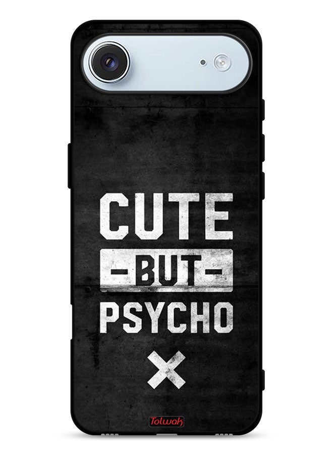 Tolwak Apple iPhone Air Protective Case Cover Cute But Psycho - Image 1