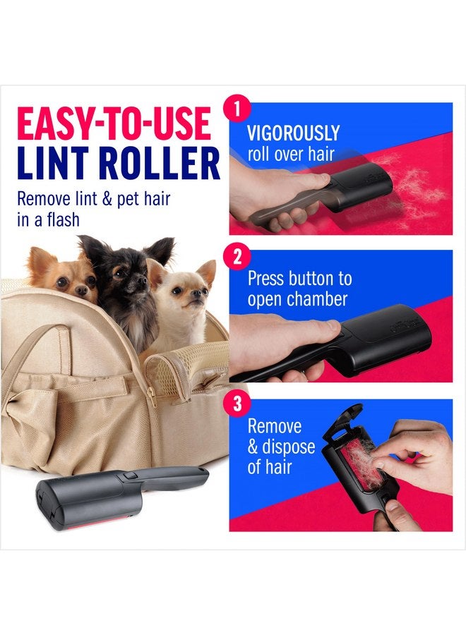 ChomChom Roller Chom Chom Roller Mini for Pet Hair - Mini ChomChom Lint Roller Pet Hair Removal Tool for Clothes, Couches and Cars - Dog Hair Remover and Lint Remover for Clothes - Reusable Lint Roller for Cat Hair - Image 3