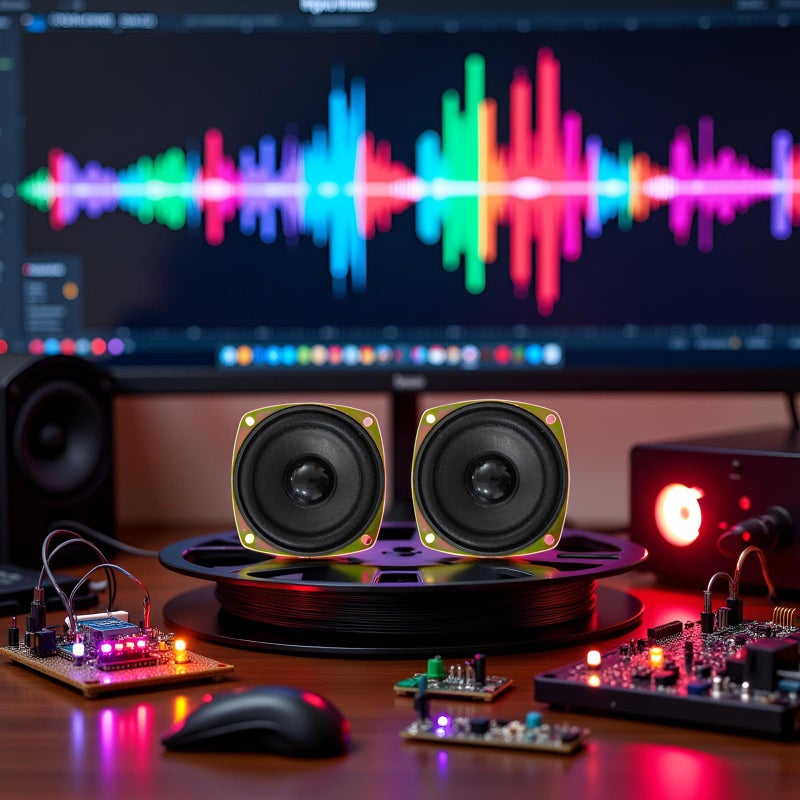 Gikfun 3â€ 4Ohm 20W Full Range Audio Speaker Stereo Woofer Loudspeaker for Arduino Replacement DIY (Pack of 2pcs) EK2173 - Image 4