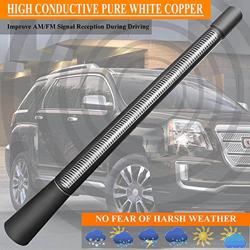 RooFox 7 Inch Antenna Replacement for GMC Terrain (2010-2018), GMC Terrain Antenna, Flexible Rubber Antenna Mast - Image 5