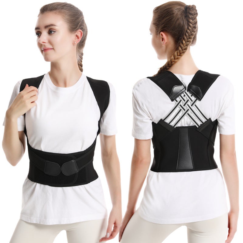 Humpback Orthosis Back Orthosis Belt Children Students Adult Male And Female Invisible Back Correction Open Shoulder Artifact - Image 5