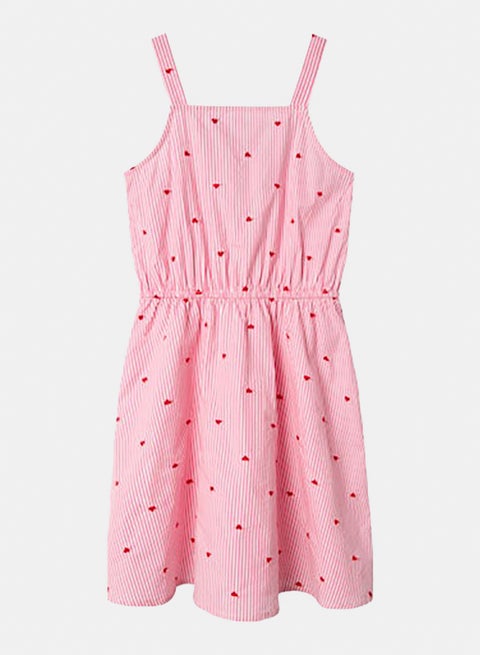 Name It Kids Girls Faheart Strap Dress