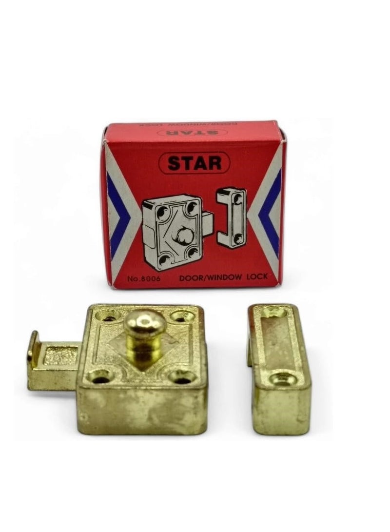 Star Golden bolt for door and window lock - Image 3