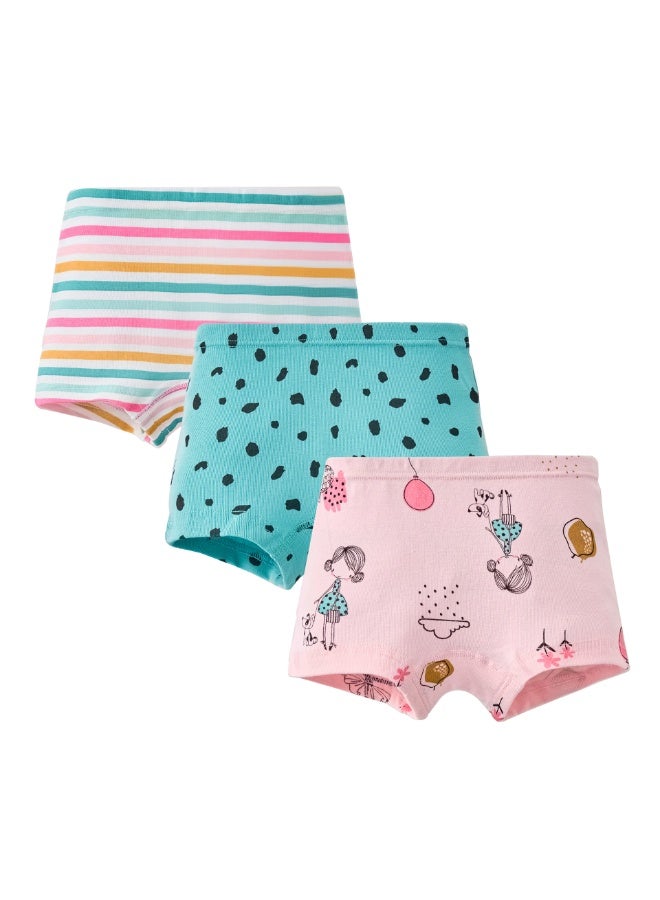 KUYING New Comfortable Skin friendly Breathable Underwear Set 0f 3