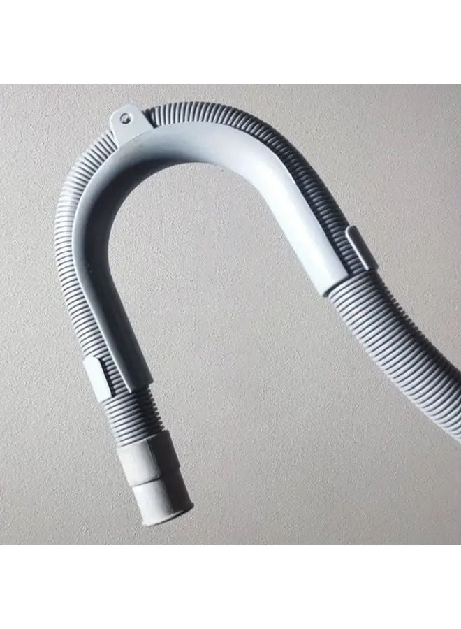 White U Shaped Washing Machine Drain Pipe Bracket Hook 1pc Sink Pipe Clip - Image 3