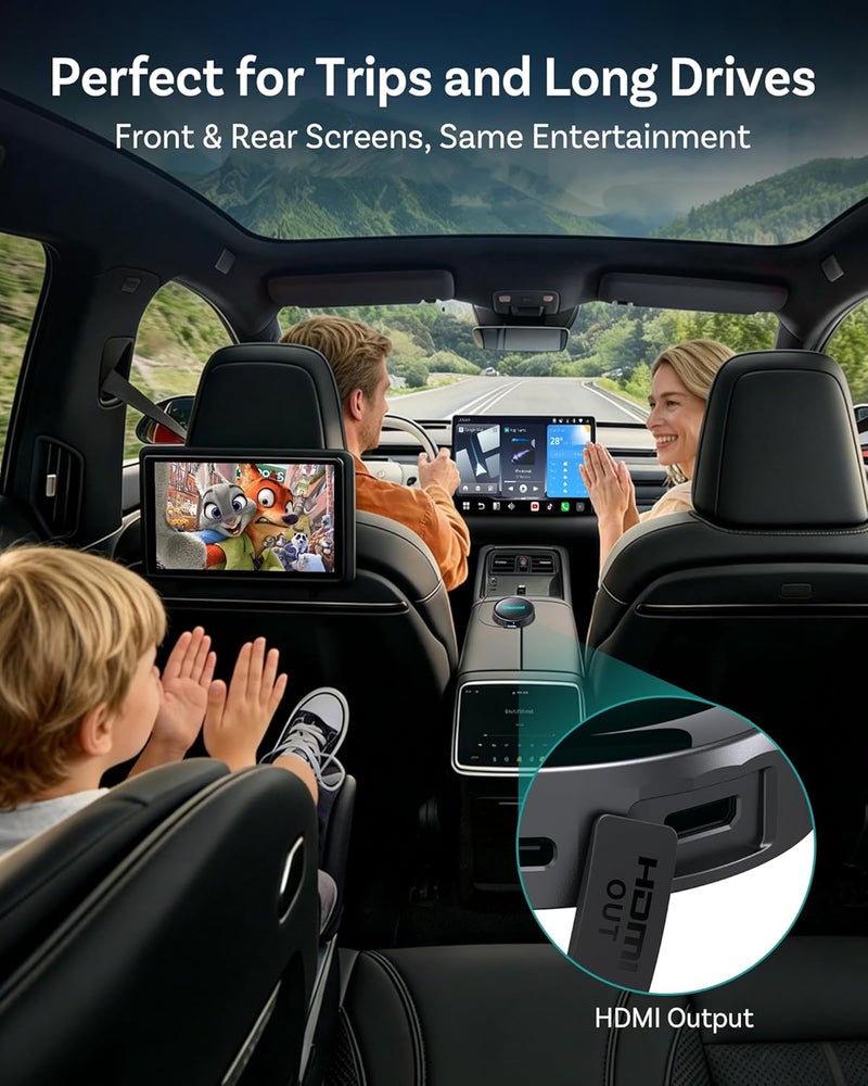 Ottocast P3 Pro OttoAibox Smart AI Car Box with Voice Assistant, Wireless CarPlay & Android Auto - Image 5