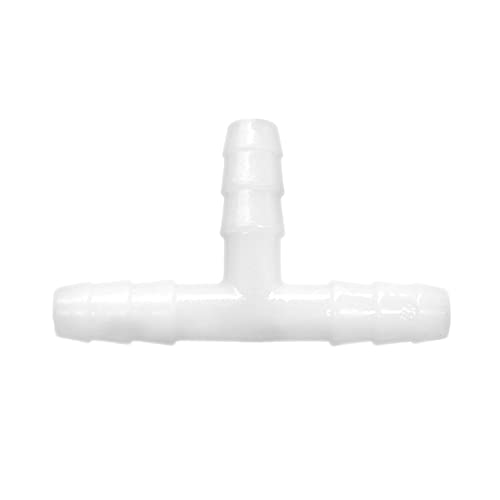 Joywayus Plastic Hose Barb 3/8" Barbed 3 Way T Shaped Pipe Fittings Tube Adapter Connector(Pack of 10) - Image 4