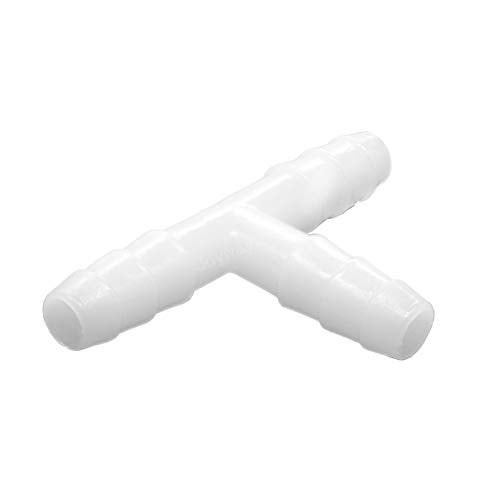 Joywayus Plastic Hose Barb 3/8" Barbed 3 Way T Shaped Pipe Fittings Tube Adapter Connector(Pack of 10) - Image 3