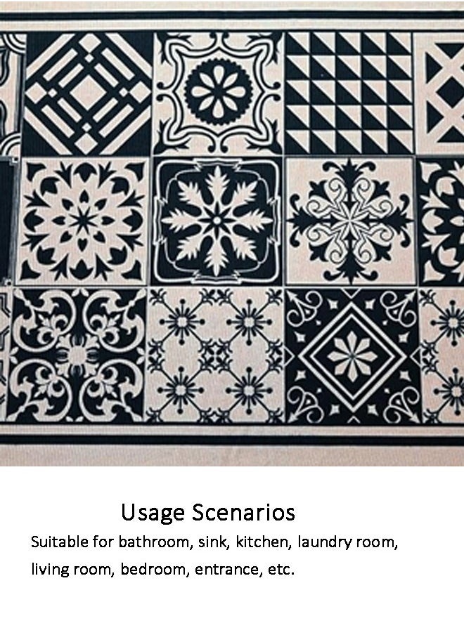Generic Kitchen Mat, Non-Slip Kitchen Rugs And Mats, Anti-Fatigue Hallway Kitchen Runner Rug Set Backing Floor Mat For Kitchen Laundry Sink Bathroom Office, Waterproof Non-Slip Kitchen Mats  - Image 2