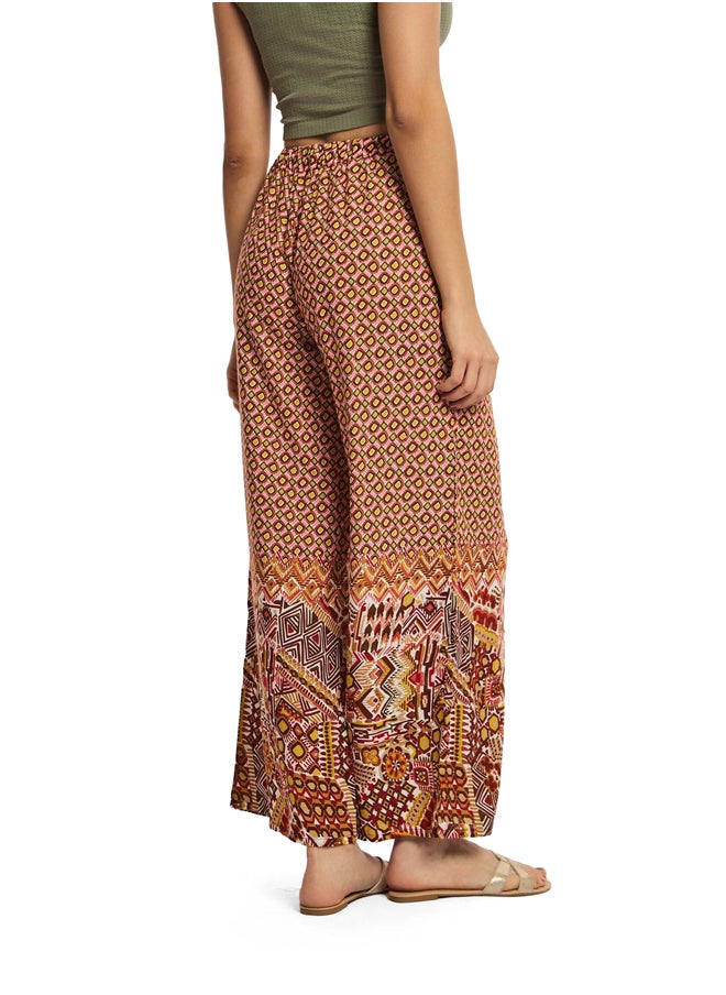 Premoda - Fancy Printed Palazzo Pants - Image 1