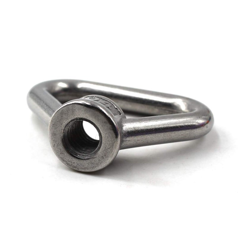 Flomore M8 Lifting Eye Nut Ring Triangle Shape Thread Eye Nut 304 Stainless Steel Nut Pack of 4 - Image 2