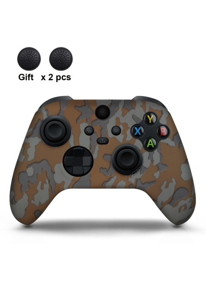 Silicone Protective Handle Cover For Xbox Series S/x on Caps - Digital Computer/game Console Protective Shell-Product Color:Orange - Image 1