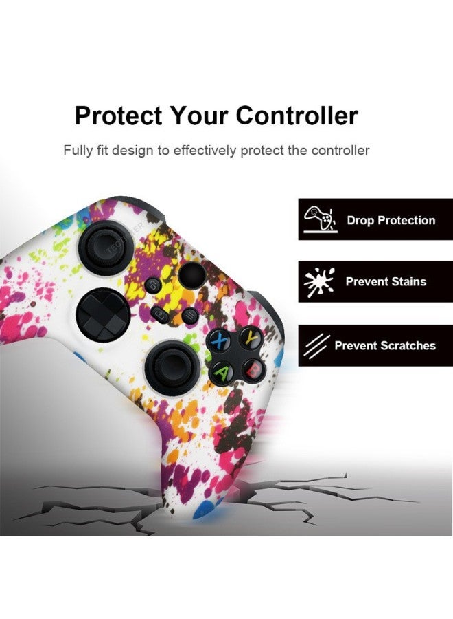 Silicone Protective Handle Cover For Xbox Series S/x on Caps - Digital Computer/game Console Protective Shell-Product Color:Orange - Image 4