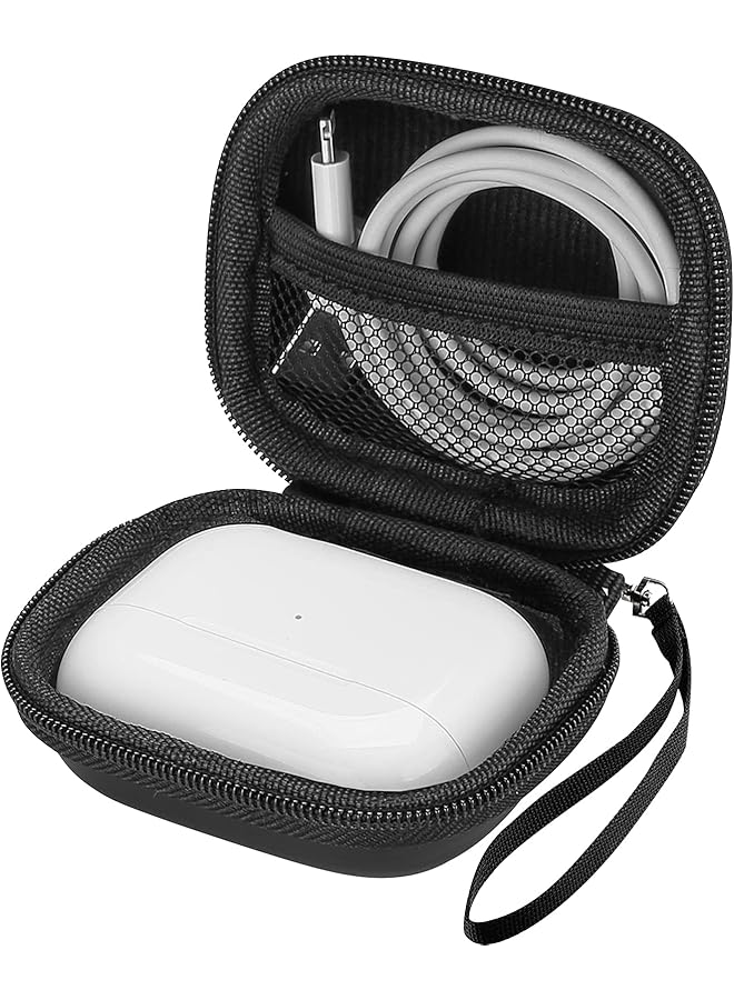 Procases Airpods 3 2021 Airpods Pro 1St 2Nd Jabra Elite 75T Beats Studio Buds Case Hard Shockproof Eva Travel Carrying Earbuds Storage Bag For Airpods 3 Pro Jabra Elite 75T Earphones Black - Image 1