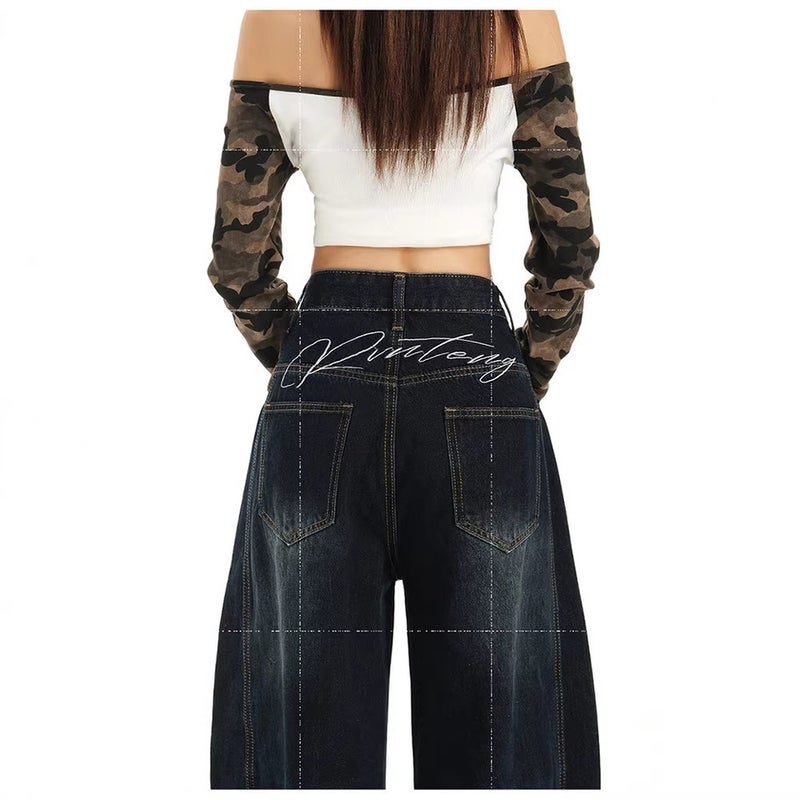 Unisex Casual Daily Denim Jeans - Image 3