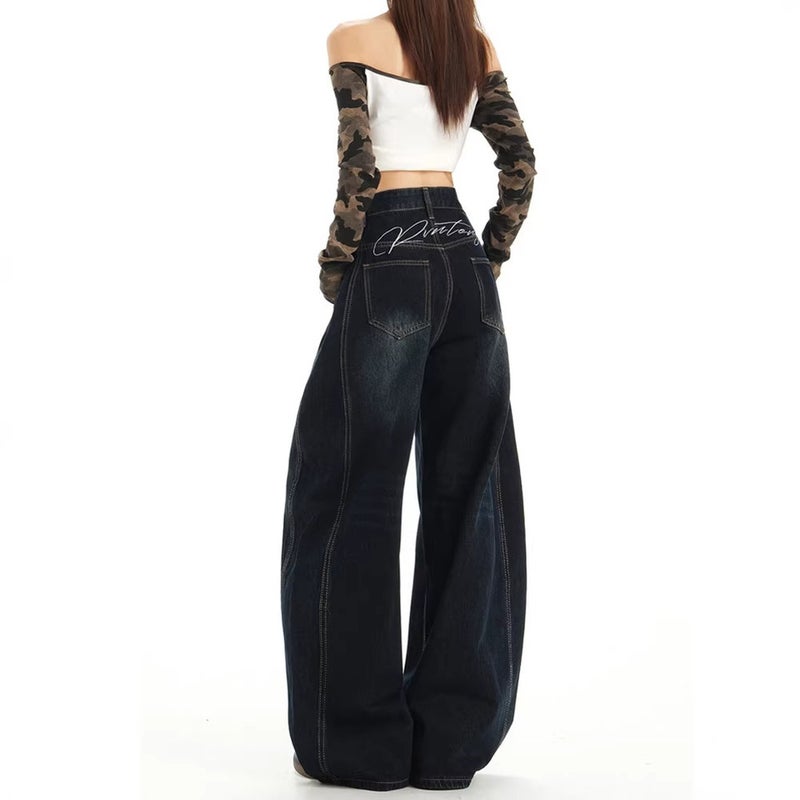 Unisex Casual Daily Denim Jeans - Image 4