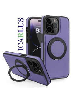 Purple-Leather