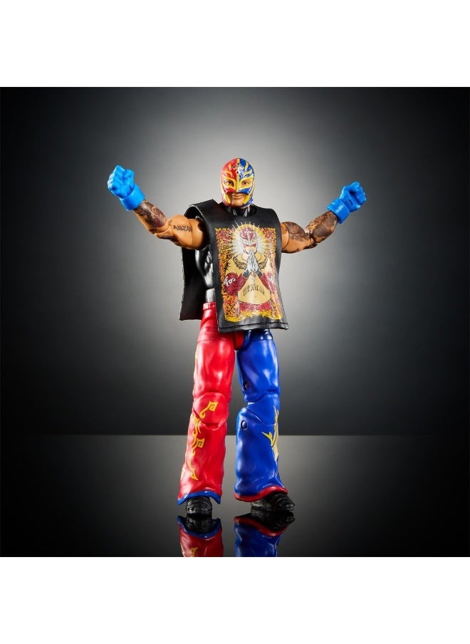 WWE WWE Elite Collection Greatest Hits Action Figure - Rey Mysterio  - Image 2