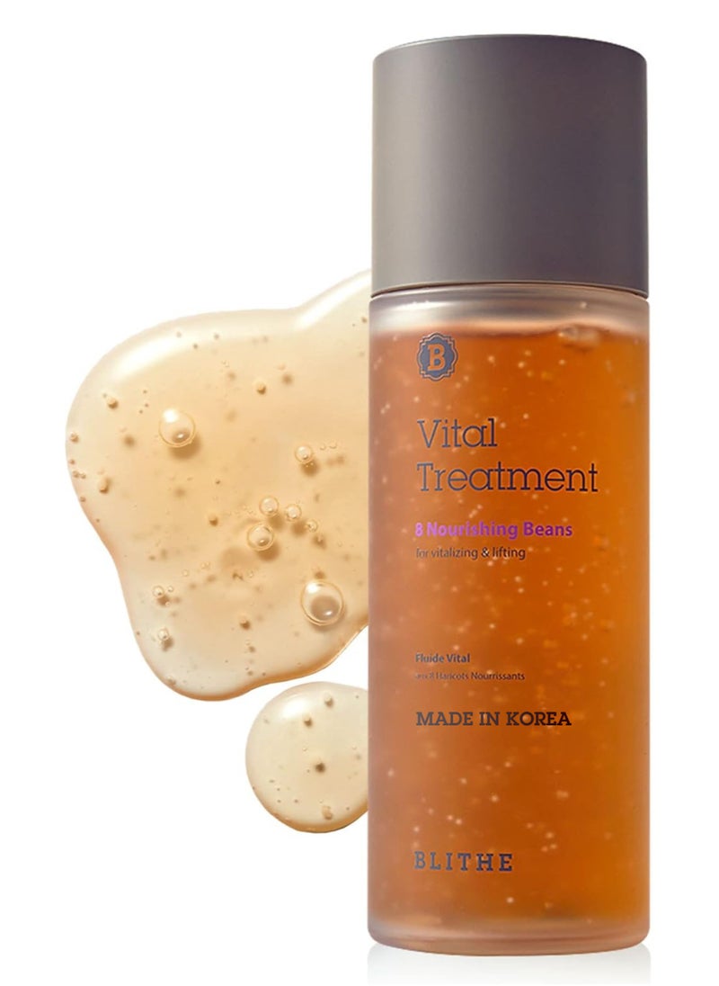 Blithe - Vital Treatment 8 Nourishing Beans for Vitalizing & Lifting, 54 ml - Korean Skincare, Hydrating Essence, Revitalizing and Moistruising, K Beauty, Improving Skin Radiance, for All Skin Types - Image 1