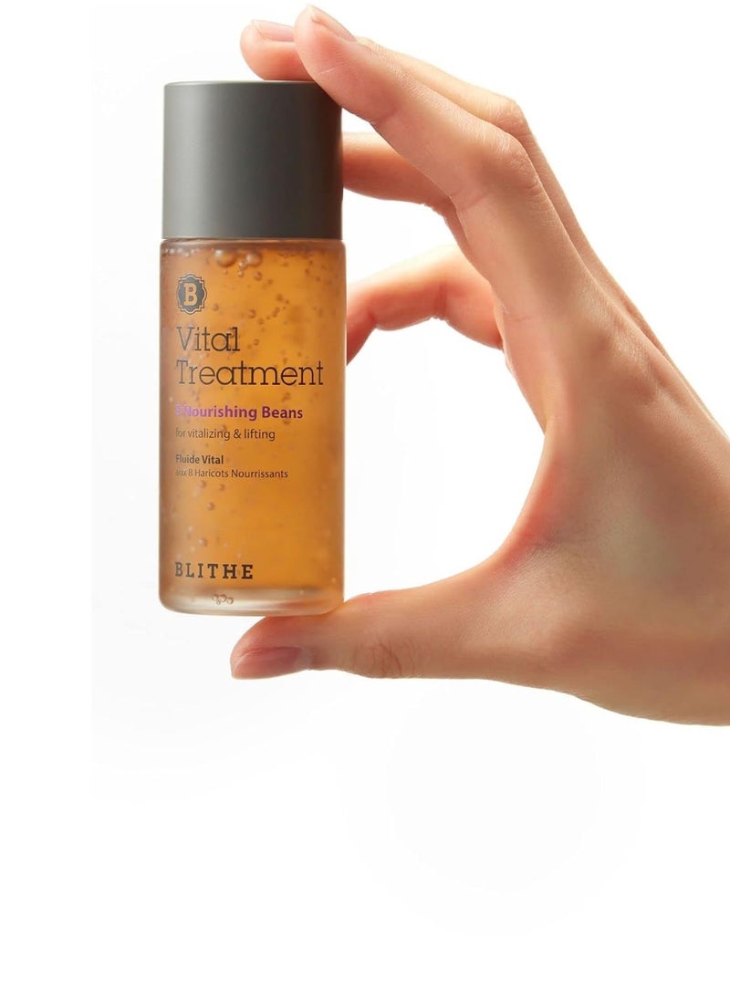 Blithe - Vital Treatment 8 Nourishing Beans for Vitalizing & Lifting, 54 ml - Korean Skincare, Hydrating Essence, Revitalizing and Moistruising, K Beauty, Improving Skin Radiance, for All Skin Types - Image 1