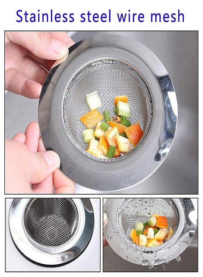 KitchenFest® Kitchen Sink Strainer Heavy Duty Stainless Steel Kitchen Basin Basket Drain Stopper Sink Jali (11.5 cm) 1 Pcs (1) - Image 4