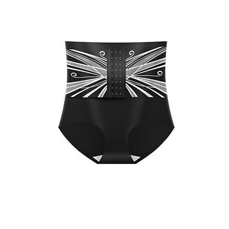 Popular Strong Abdominal Control Buttoned Seamless Waistband Underwear Strong Buttocks Adjustment Body Shaping Pants - Image 1