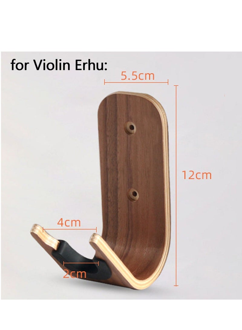 Wall Mount Violin or Erhu Hanger Rack - Easy Install Shelf for Violin, Erhu, Instrument Accessories - Secure Hanging Display for Home and Studio Use (Violin, Erhu)  - Image 5