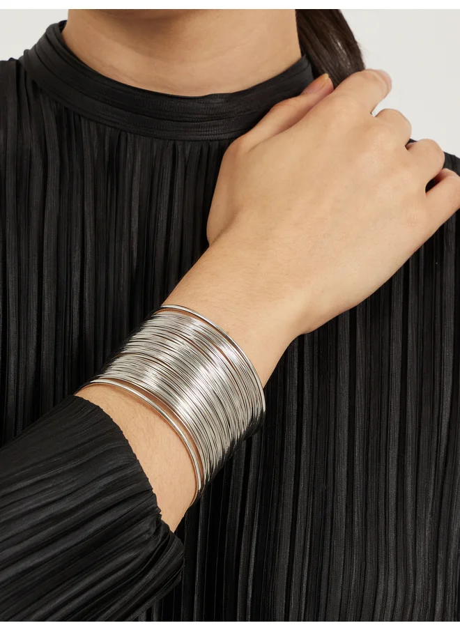 Styli Styli Multistrand Wide Cuff Bracelet