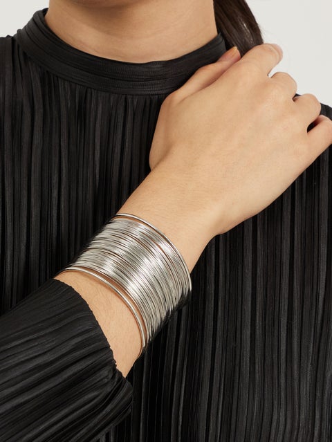 Styli Multistrand Wide Cuff Bracelet